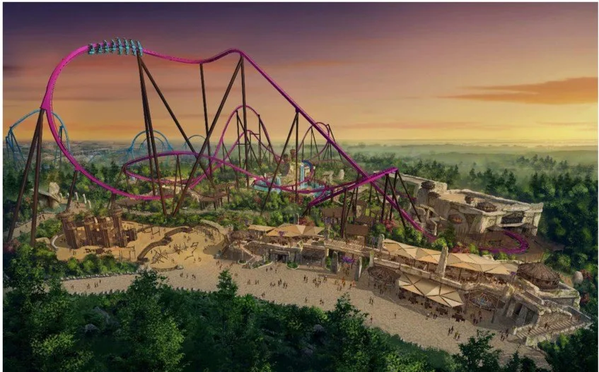 Energylandia buduje rekordowy rollercoaster. Polska atrakcja ma być największa w Europie